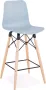 Alterego Design Alterego Halfhoge kruk 'MOZAIK MINI' blauw Scandinavische stijl - Thumbnail 2