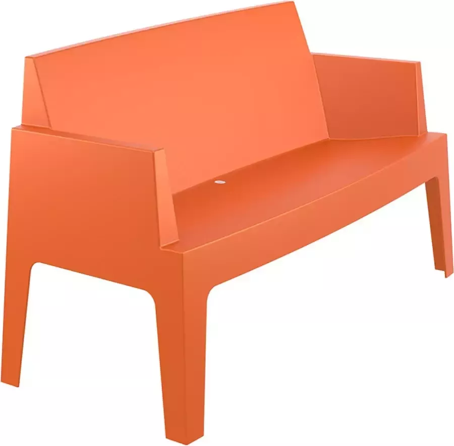 Alterego Design Alterego Oranje tuinbank 'PLEMO XL