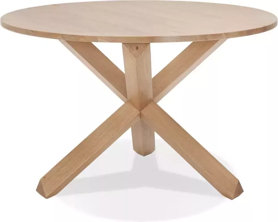 Alterego Design Alterego Ronde massief eiken 'FATY' designtafel