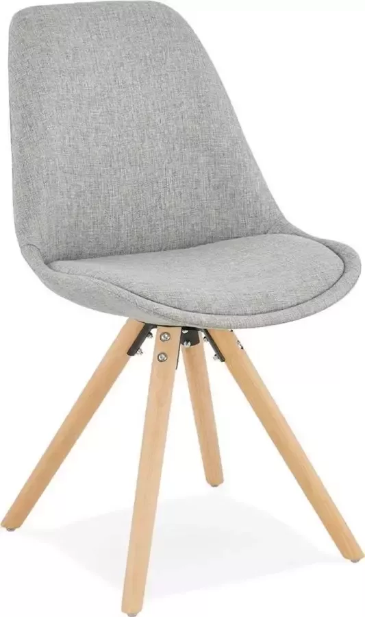 Alterego Design Alterego HIPHOP Scandinavische stoel Grijs 56x48x82 cm