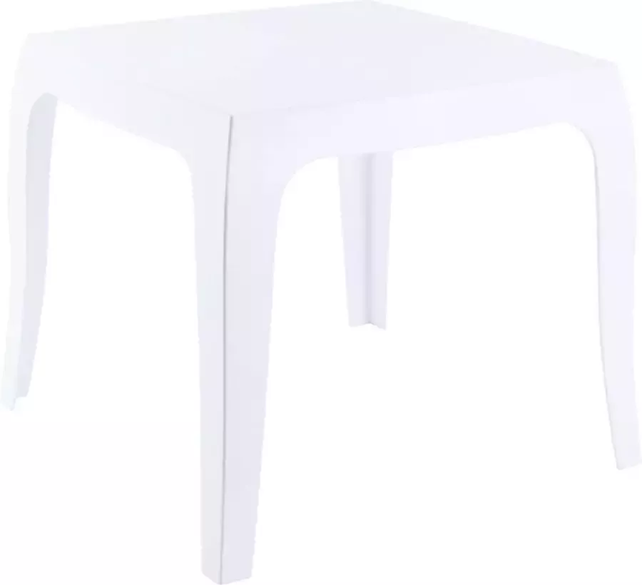 Alterego Design Alterego Witte design bijzettafel 'RETRO