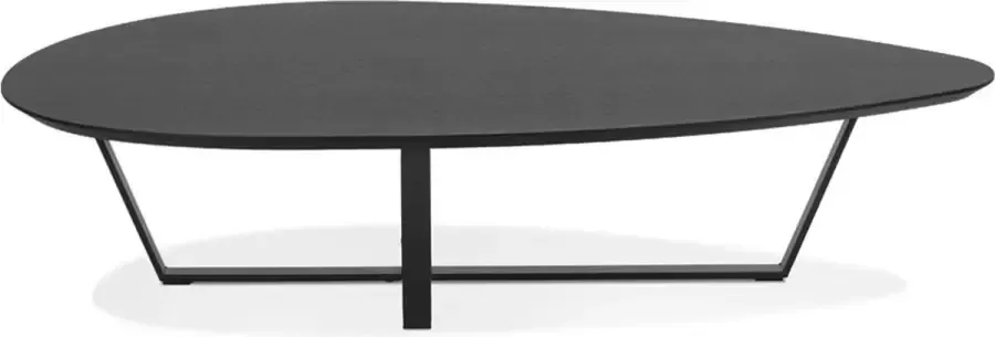 Alterego DROP Design salontafel voor in de woonkamer Zwart