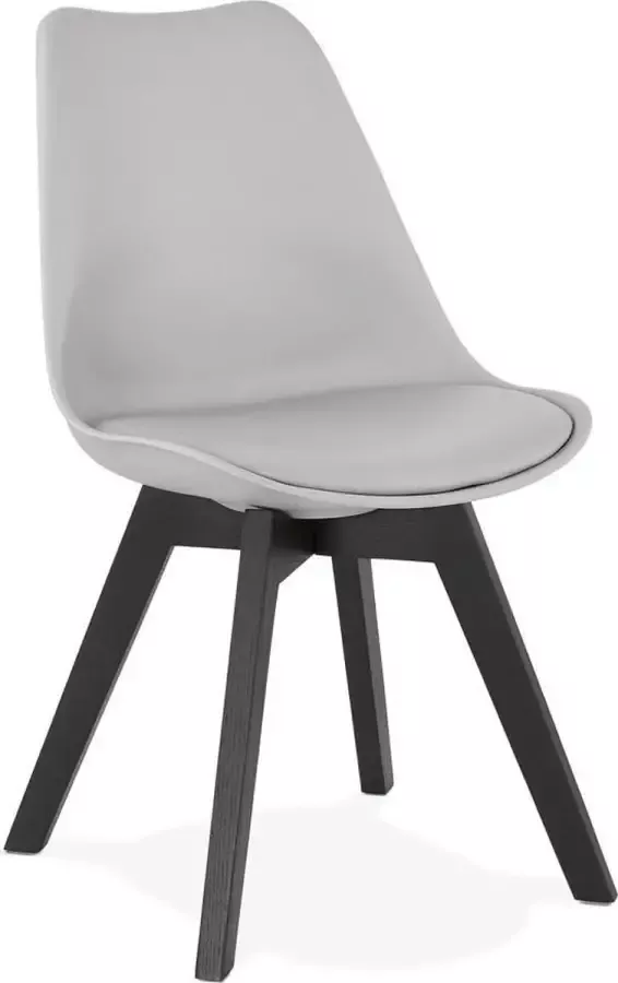 Alterego Design Alterego TAPAS Design stoel Grijs 56x48x82 cm