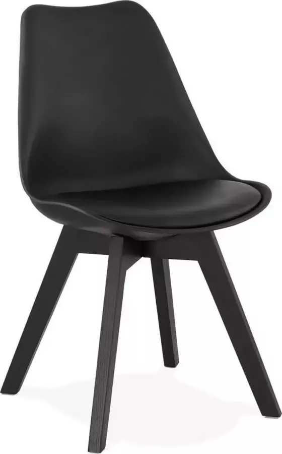 Alterego Design stoel 'TAPAS' zwart