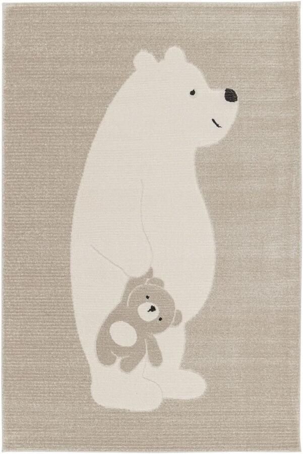 Amiah Vloerkleed babykamer Softpaw Cuddles beige 160x230 cm