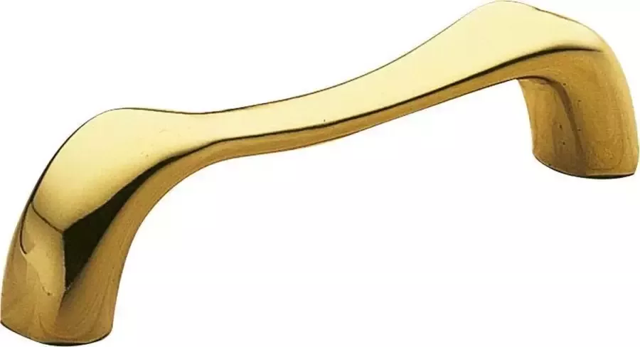 AMIG Luxe Handgreep Meubelgreep – Hartafstand 96mm Gepolijst Messing Goud