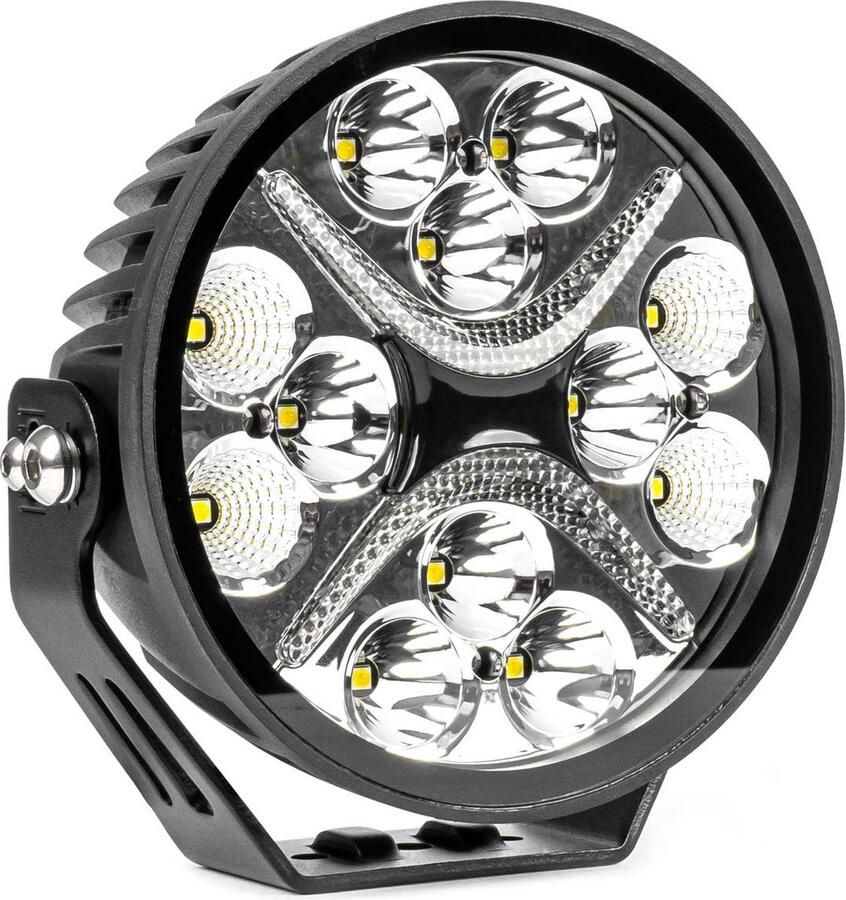 AMIO Krachtige LED-verrijlamp PRO-serie -03870 Verstraler Spot Robuust Offroad
