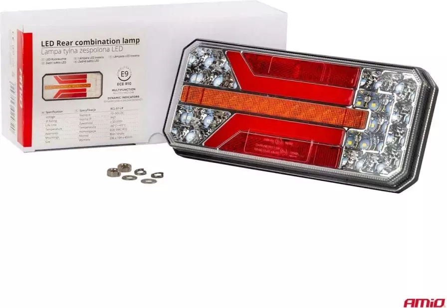 AMIO Combinatie LED-achterlicht RCL-01-LR dynamisch links