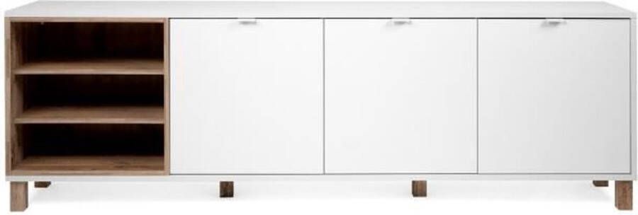 Anders Dressoir Mercos 3 deuren Wit Old style - Foto 2