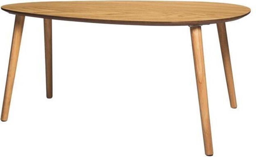 Anders DROP Salontafel Houtimitatie L 100 x D 65 x H 40 cm