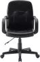 Anders HIMA Bureaustoel in PVC met armleuningen nylon onderstel - Thumbnail 1