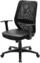 Anders PIMA Bureaustoel met armleuningen mesh rugleuning - Thumbnail 1