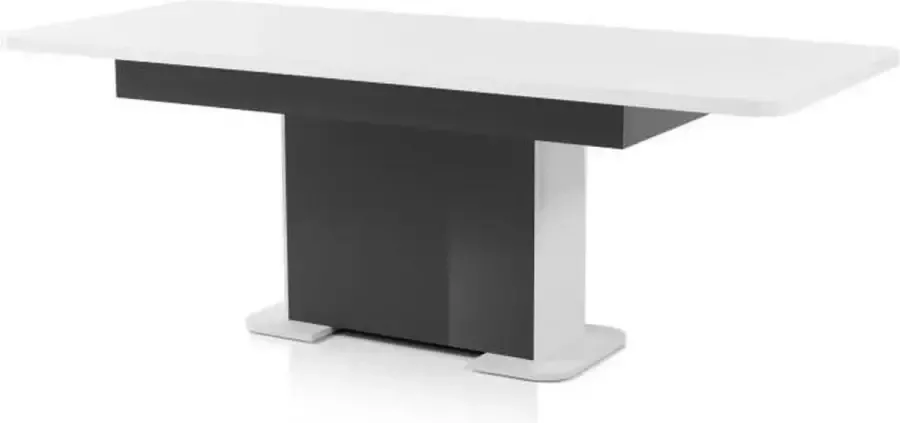 Anders Uitschuifbare eettafel Wit L 180 40 x D 90 x H 78 cm BELLINI