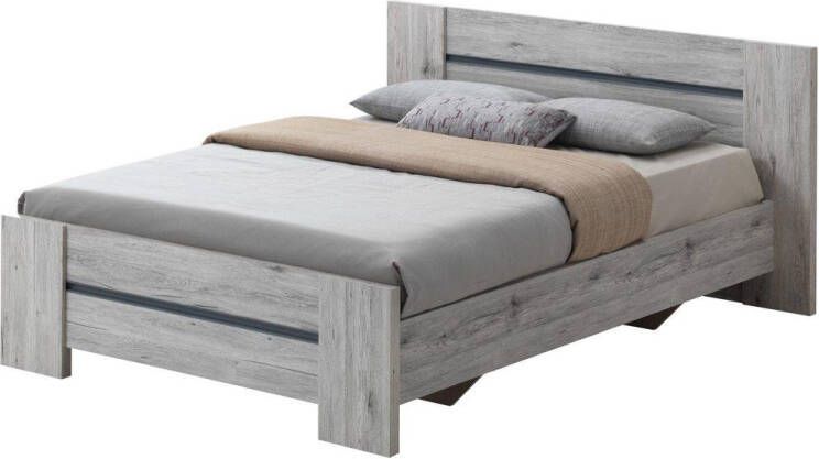 Andisan 2 persoons ledikant 180 x 200 cm EVI rustieke eik