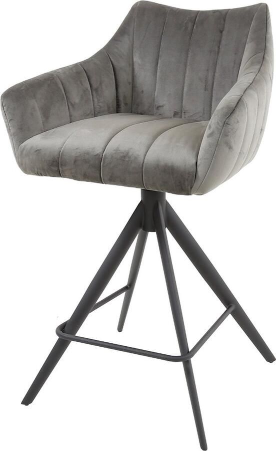 AnLi Style Barstoel cinema draaibaar Antraciet
