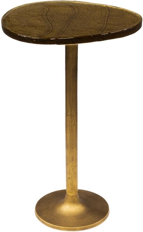 AnLi Style Bijzettafel L Eclipse Goud