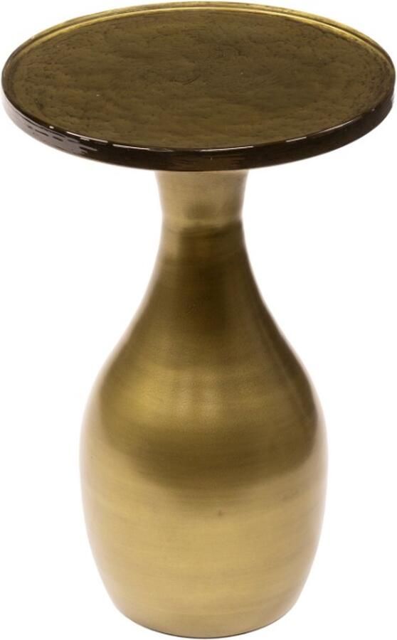 AnLi Style Bijzettafel S druppel Eclipse Goud