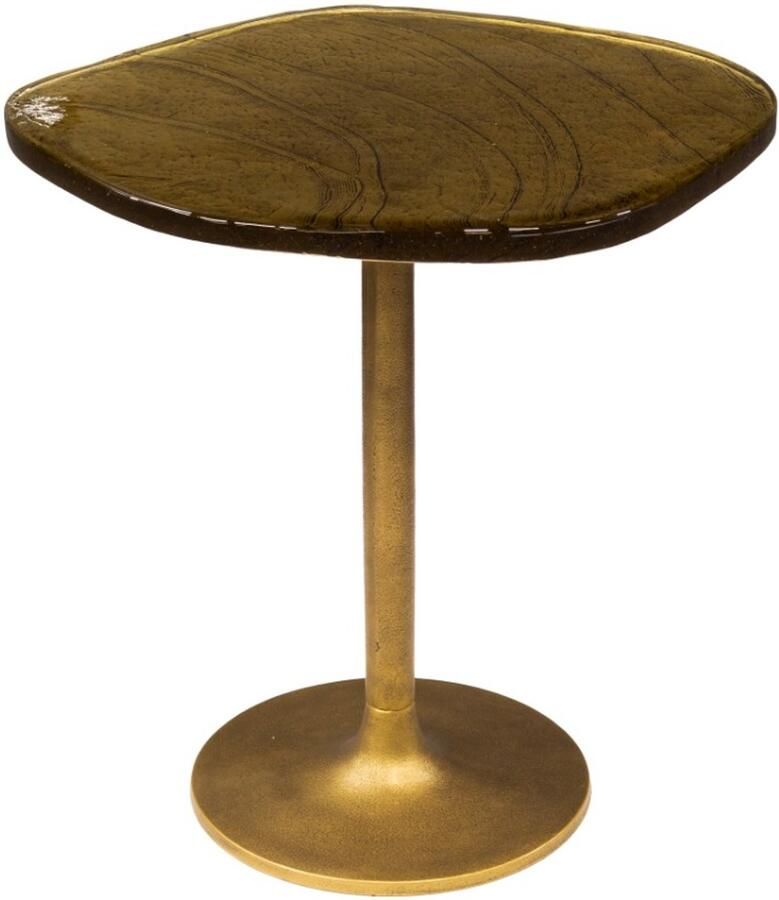 AnLi Style Bijzettafel S Eclipse Goud