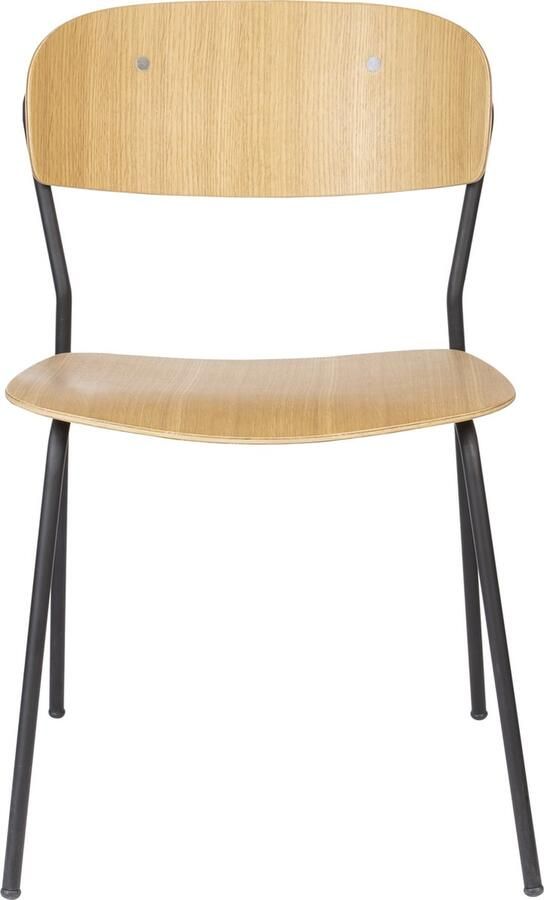 AnLi Style Chair Jolien Black Wood