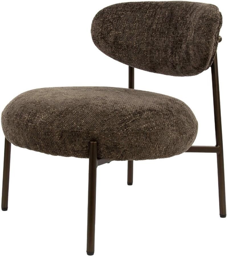 AnLi Style Fauteuil Round Brown
