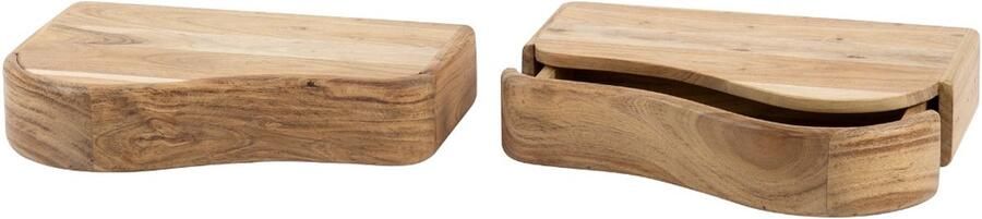 AnLi Style Nachtkastje set 2 Organic L+R