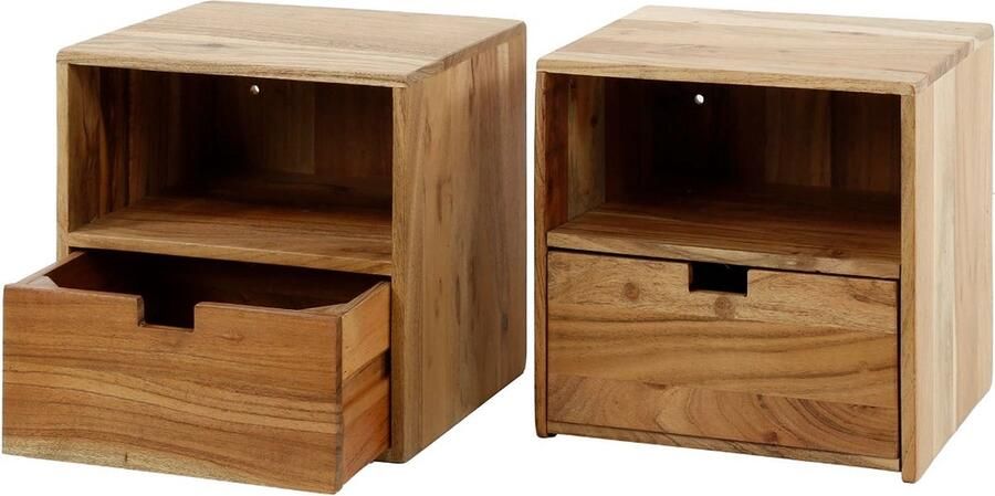 AnLi Style Nachtkastje set 2 XS hangend flat