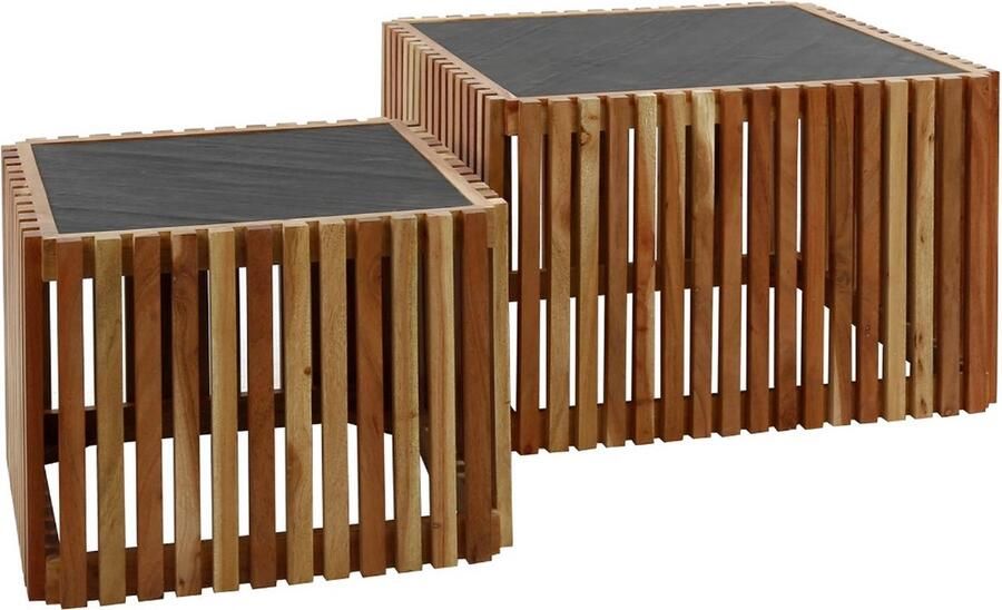 AnLi Style Salontafel set 2 slate