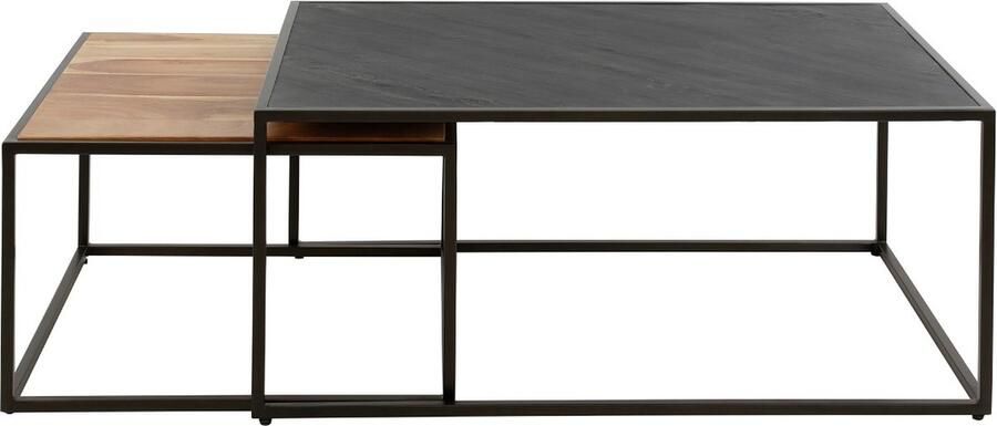 AnLi Style Salontafel set 2 slate mix