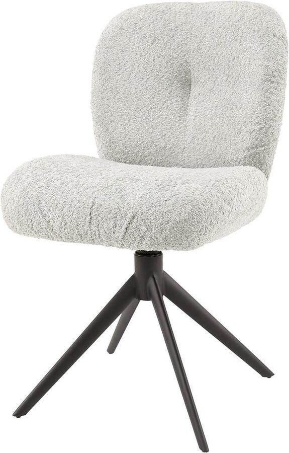 AnLi Style Stoel comfort draaibaar Zilver