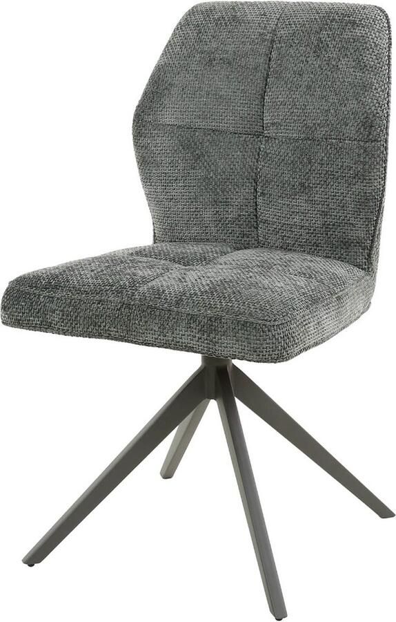 AnLi Style Stoel hoge rug spring Antraciet