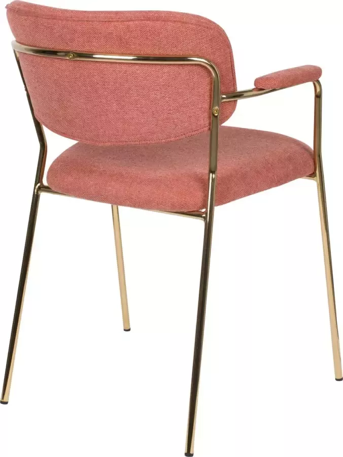 AnLi-Style ARMCHAIR JOLIEN GOLD PINK - Foto 2