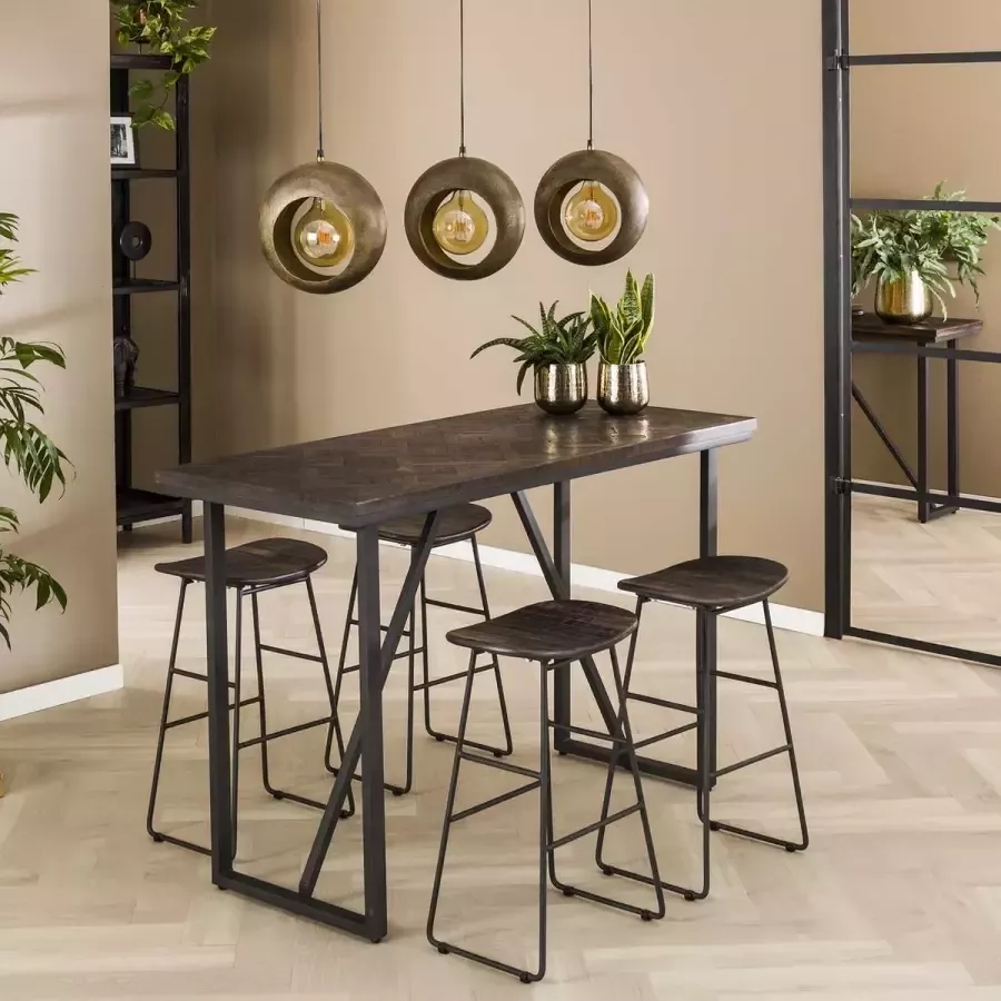 AnLi-Style Bartafel Teca vine