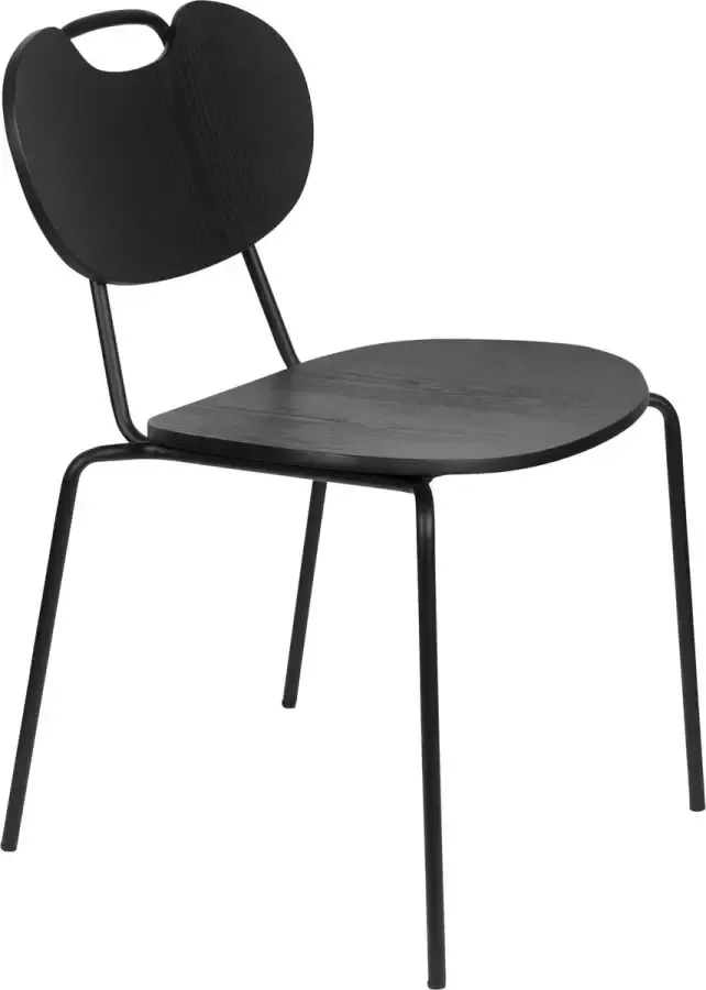 AnLi-Style CHAIR ASPEN WOOD BLACK
