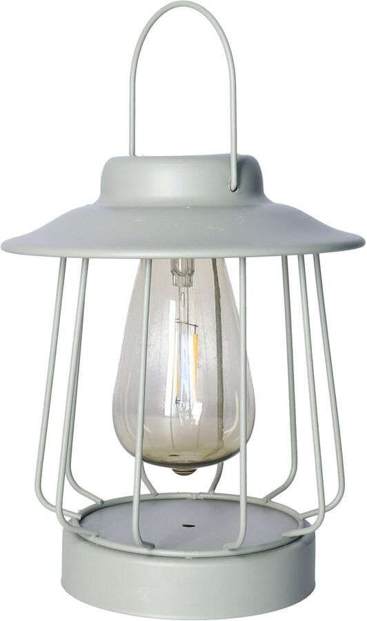 Anna's Collection Anna Collection Tuin lantaarn tafellamp Solar groen D16 x H19 cm LED buitenverlichting Stijlvol