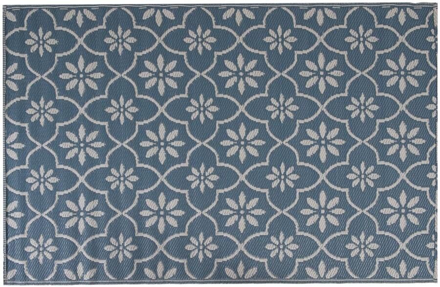 Annas Collection Buitentapijt Grijs Blauw 118 x 180 cm