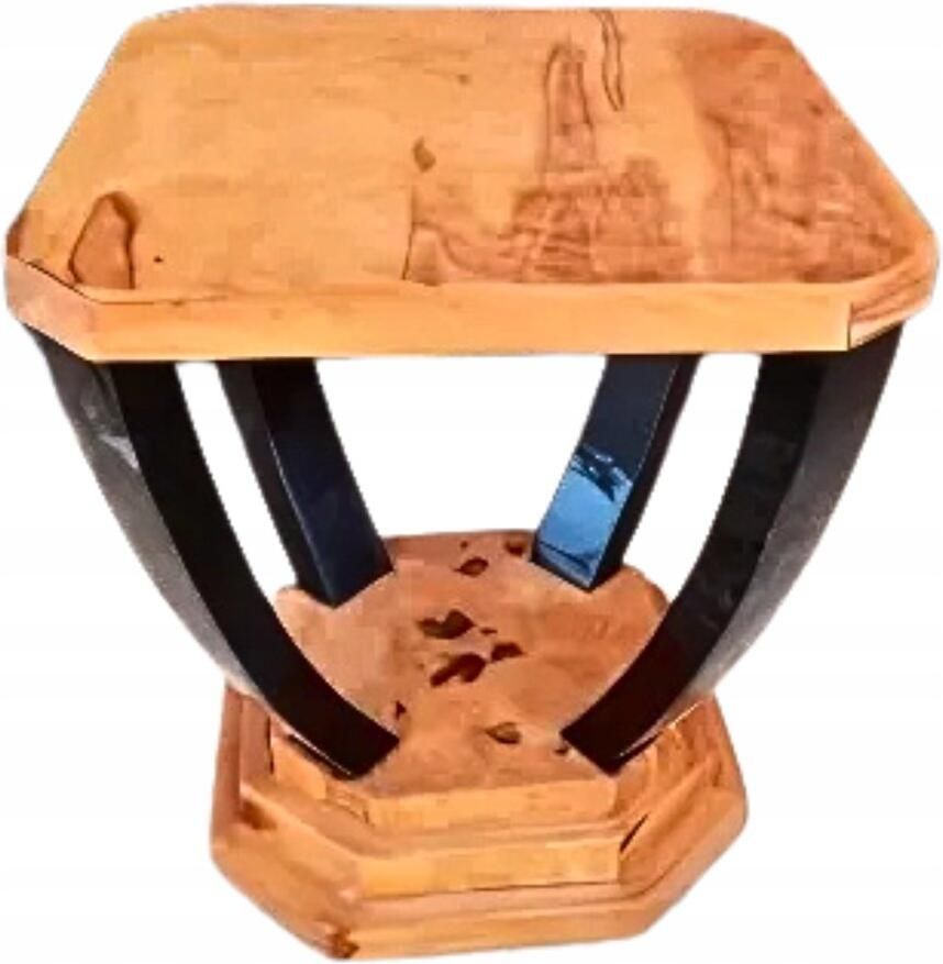ANTYKI 24 Houten salontafel Art Deco Stijlvolle salontafel Antyki24