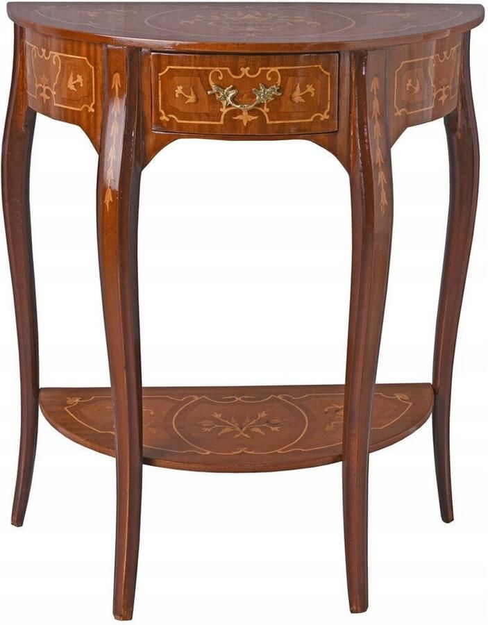 ANTYKI 24 Houten Wandconsole Bruin Barok