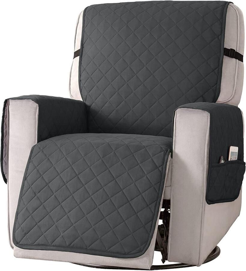 JGS Luxe Stoelhoes met Opbergzakken en Bescherming tegen Vlekken voor Huisdierenvriendelijke Huishoudens