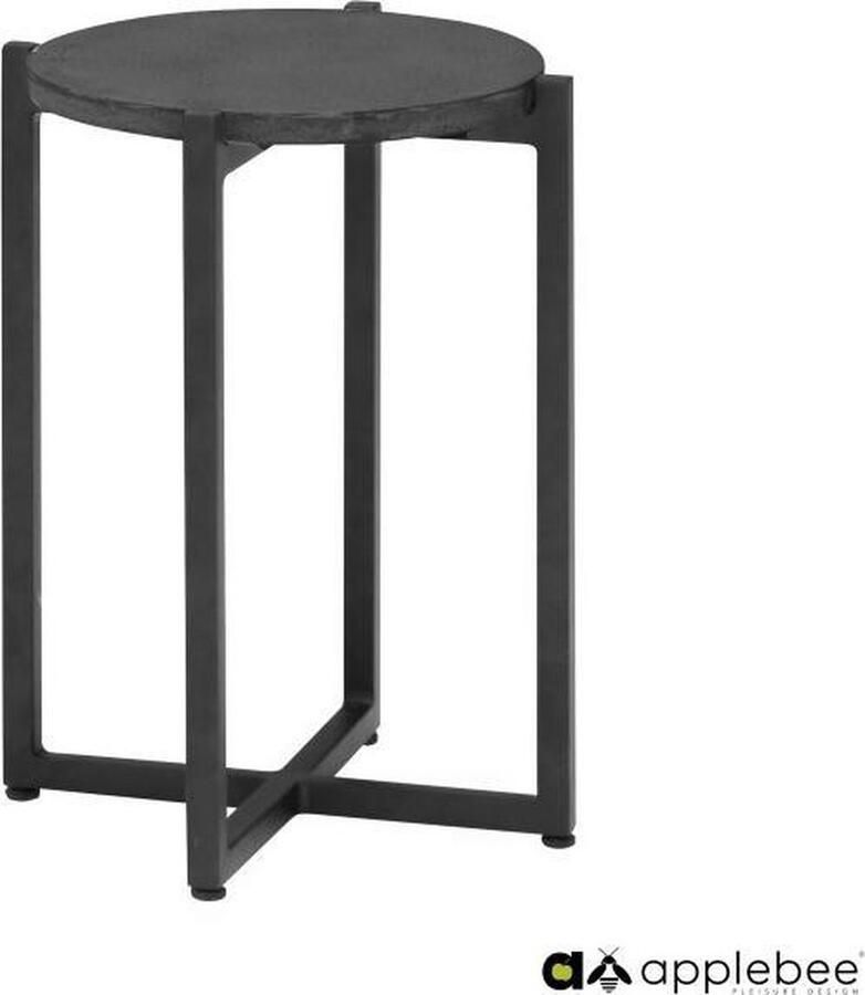 Applebee Salontafel Soul ø34x45h cm lichtgewicht beton