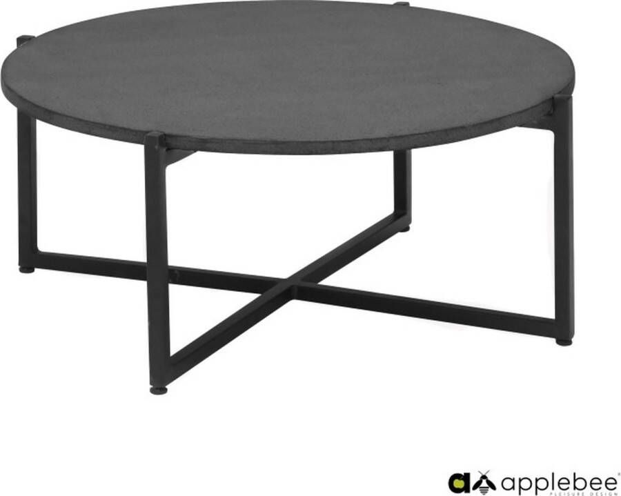 Applebee Salontafel Soul ø74x30h cm lichtgewicht beton