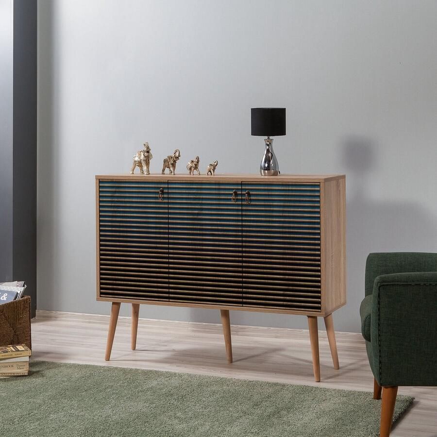 Arabic House Dressoir Mega Melamine Sonoma Eiken