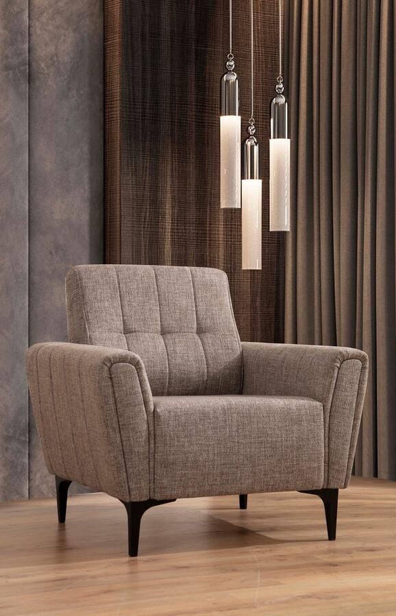 Arabic House Fauteuil Hamlet Lichtbruin