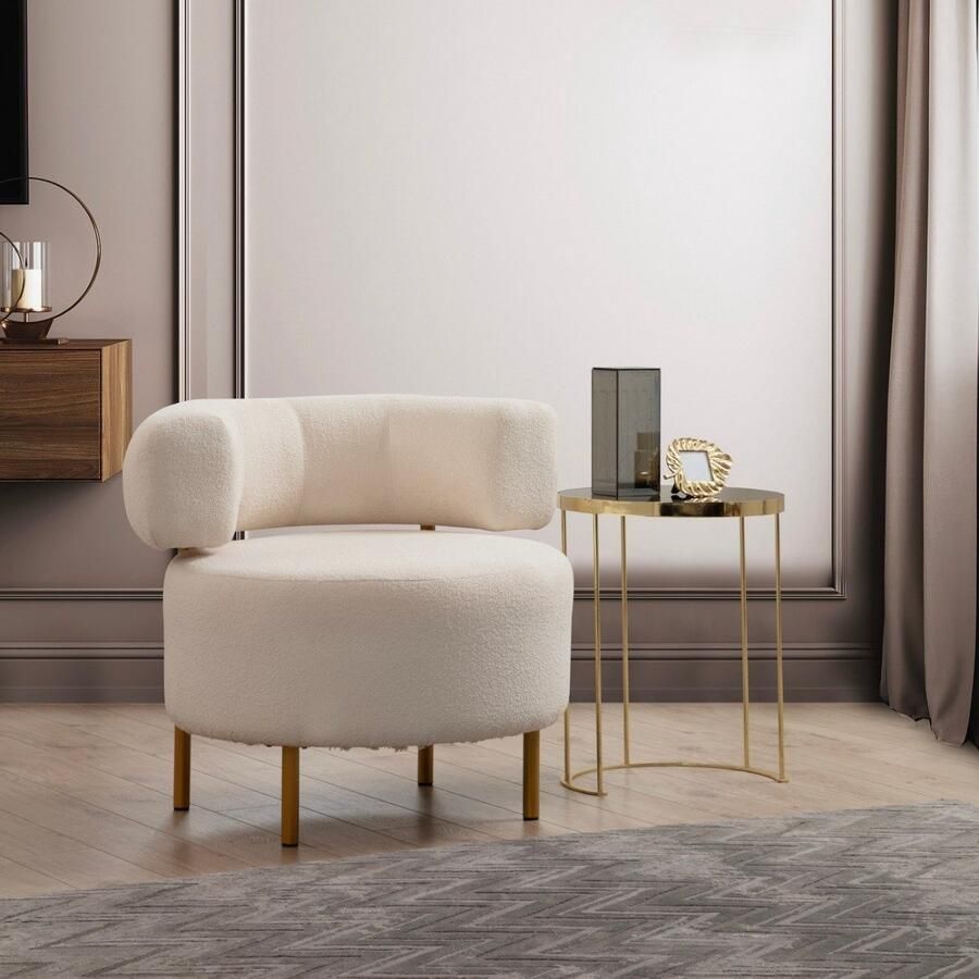 Arabic House Fauteuil River Round Wit