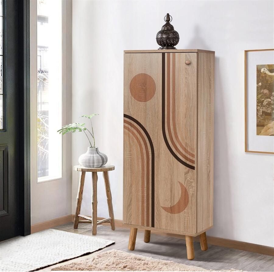 Arabic House Schoenenkast Vegas Mars Melamine Naturel