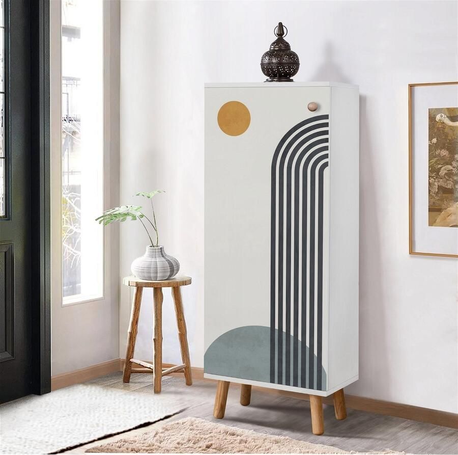 Arabic House Schoenenkast Vegas Sun Melamine Wit