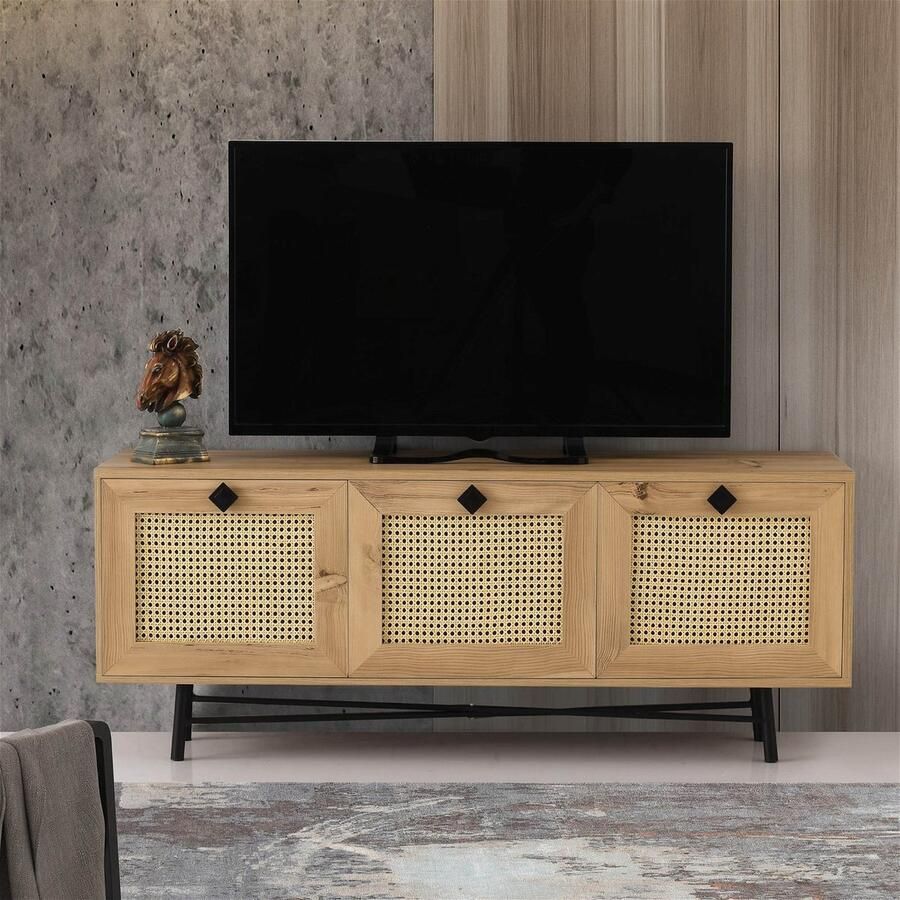 Arabic House Tv-meubel Alcazar Melamine Naturel 140cm