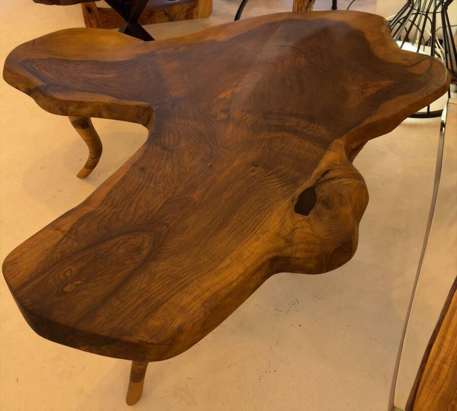 ARKA Woods American walnut wood coffee table Arya