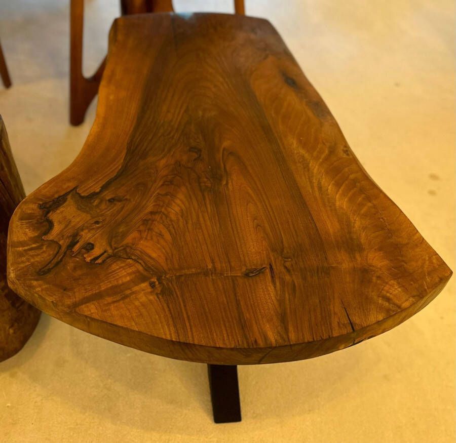 Arka Woods Walnoot hout salontafel Iris