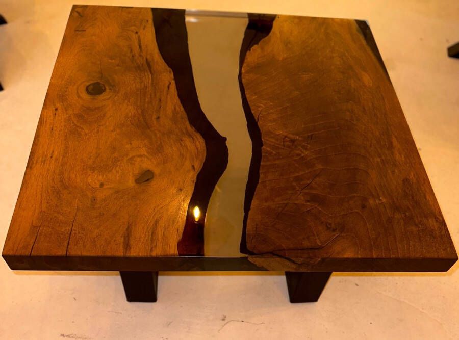 Arka Woods Walnoot hout salontafel Petra