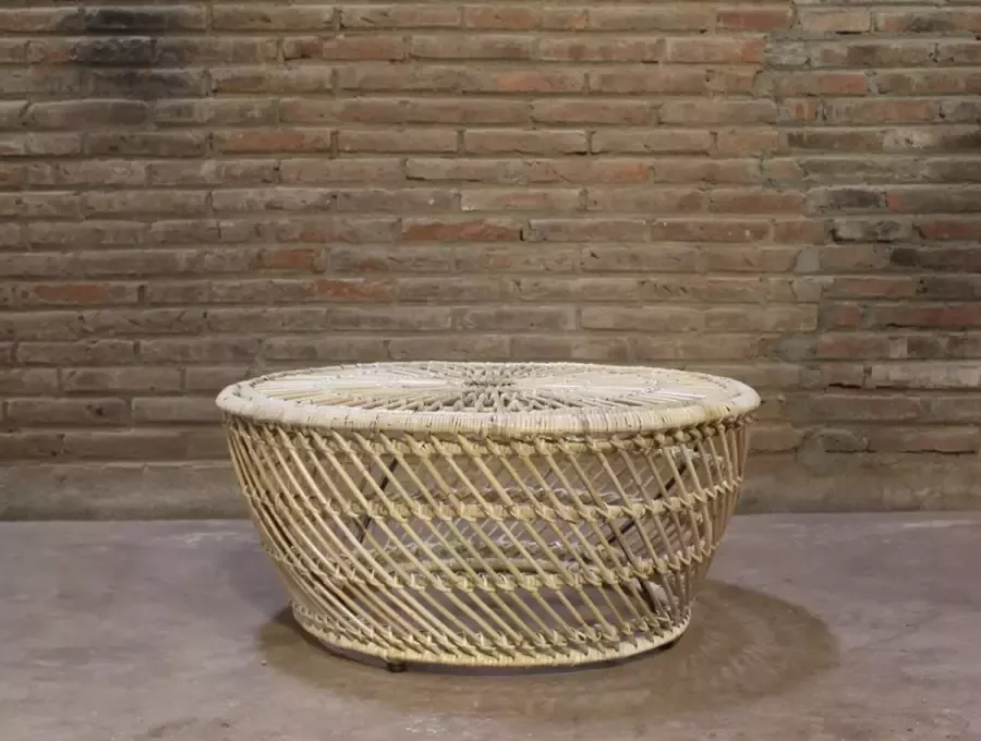 Ars Longa Bohemian rotan salontafel natuurlijk materiaal